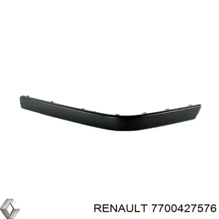 7700427576 Renault (RVI) Молдинг заднього бампера, лівий