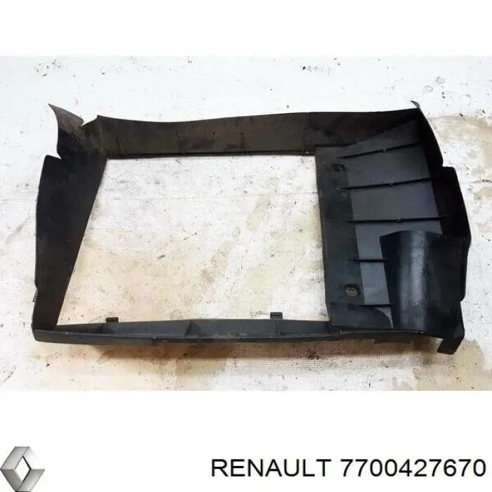 Дифузор (кожух) радіатора охолодження Renault Megane 1 (EA0) (Рено Меган)