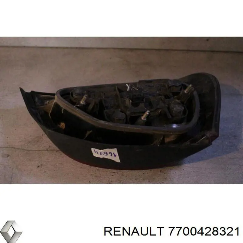 Задня права фара 7700428321 Renault (RVI)