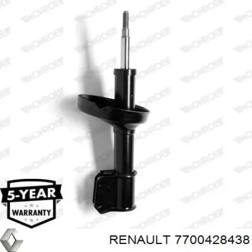 Стойка амортизатора передняя Renault (RVI) 7700428438 ціна, від 48.11 USD