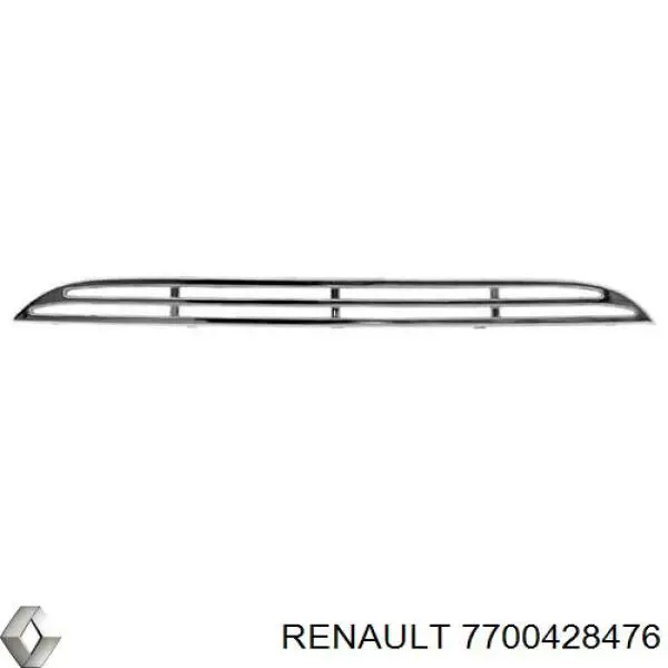 Молдинг переднього бампера, лівий Renault (RVI) 7700428476 ціна, від 11.36 USD