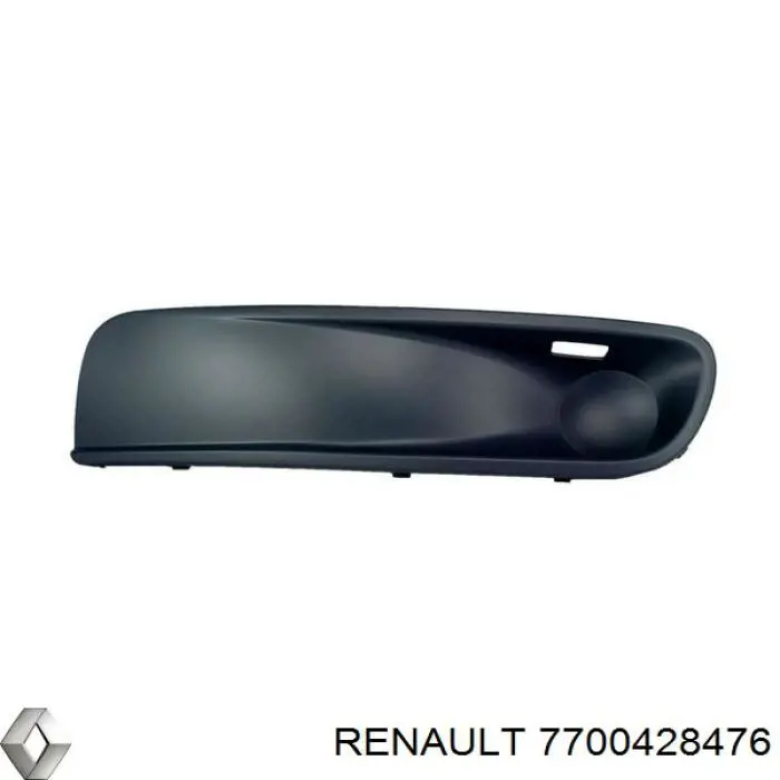 Молдинг переднього бампера, лівий Renault (RVI) 7700428476
