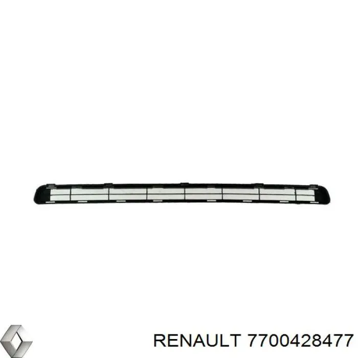 Молдинг переднього бампера, правий Renault (RVI) 7700428477 ціна, від 12.67 USD