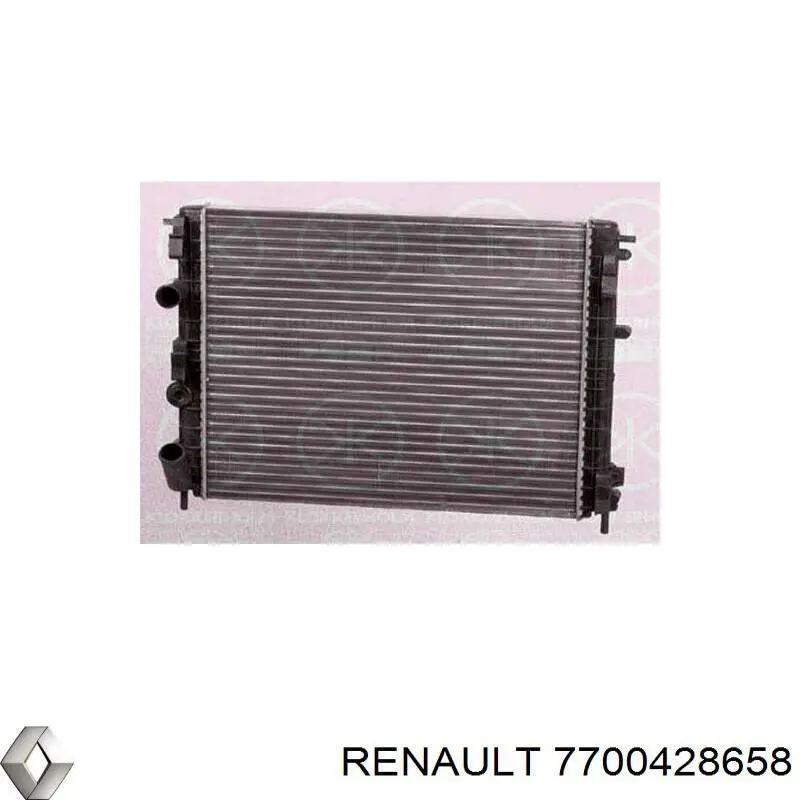 7700428658 Renault (RVI) радіатор охолодження двигуна