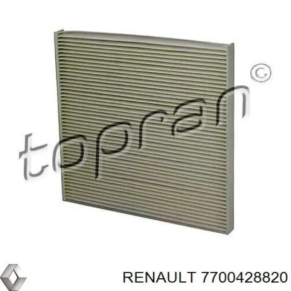 Фільтр салону 7700428820 Renault (RVI)