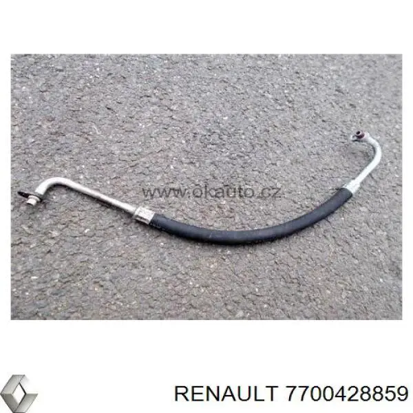 Купити 7700428859 Renault (RVI) Шланг кондиціонера, від компресора до радіатора