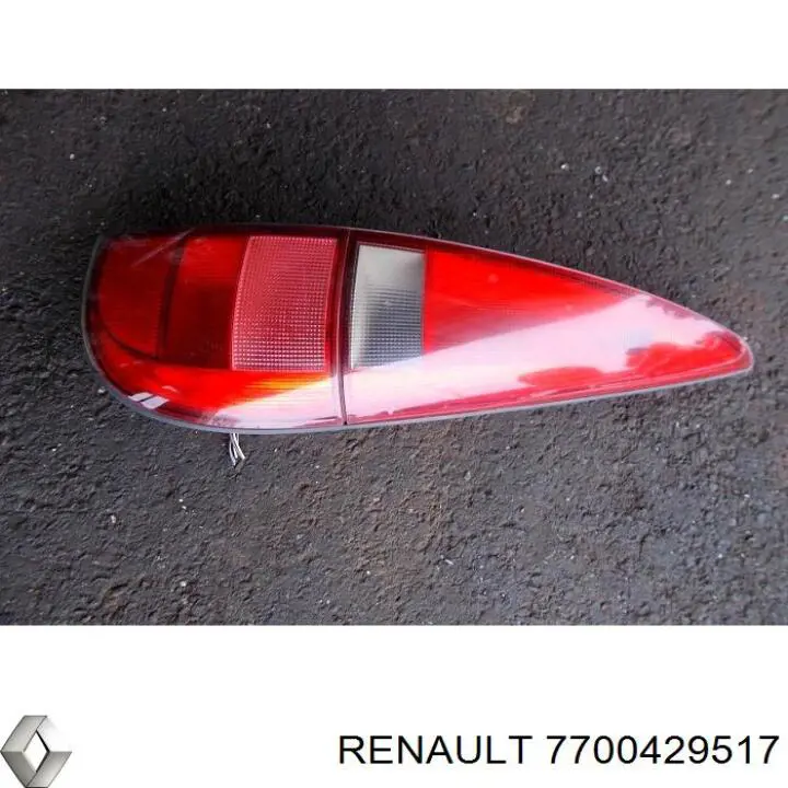 Задні ліхтарі Renault (RVI) 7700429517 ціна, від 22.52 USD