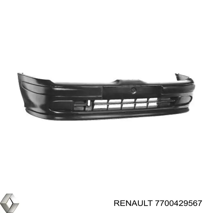 Захисна губа бампера переднього Renault (RVI) 7700429567 ціна, від 45.46 USD