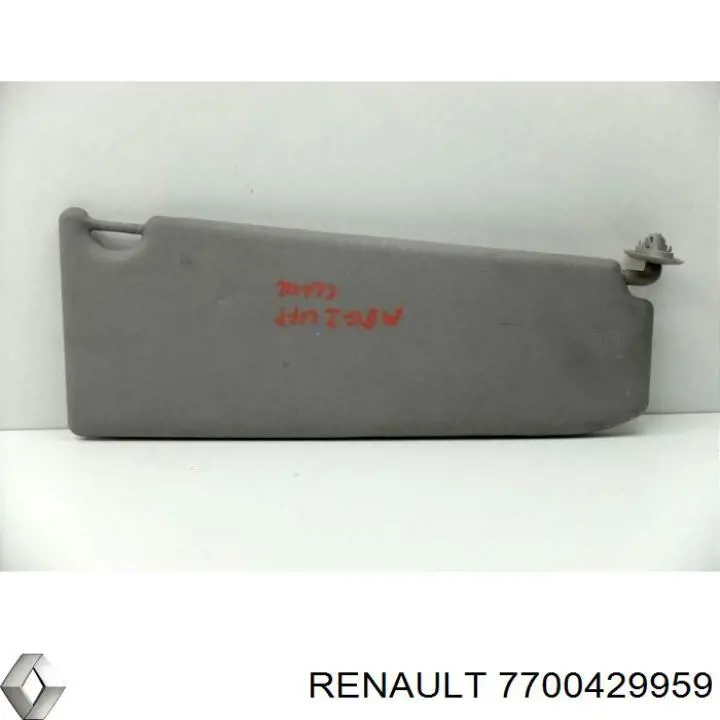 7700429959 Renault (RVI) Козирок протисонячний