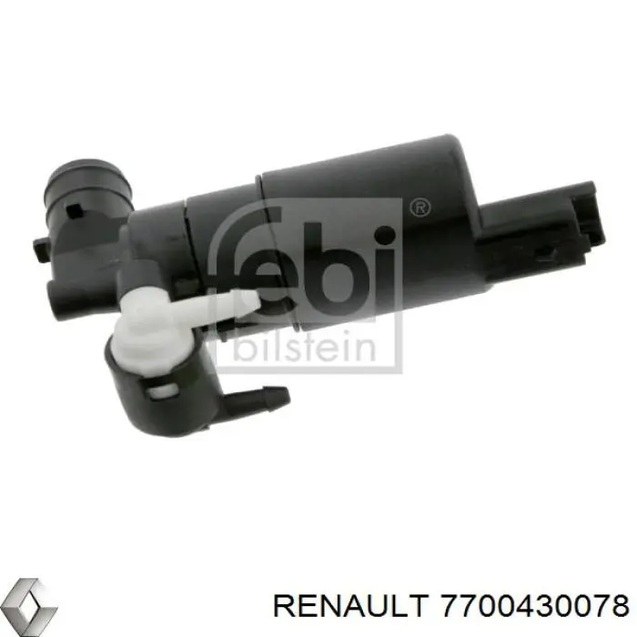 Купити 7700430078 Renault (RVI) Мотор омивача лобового скла