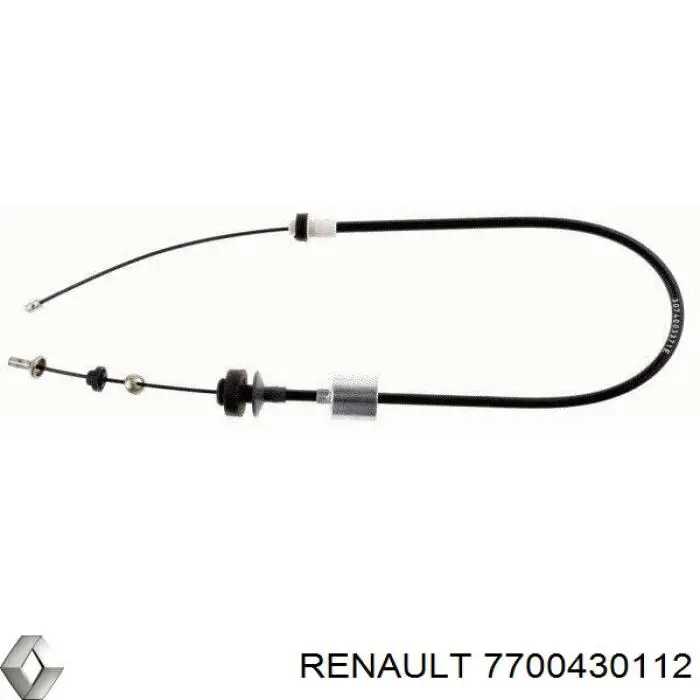 Трос зчеплення Renault (RVI) 7700430112 ціна, від 11.47 USD