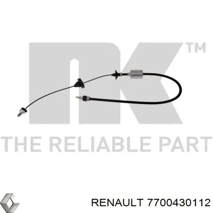 7700430112 Renault (RVI) Трос зчеплення