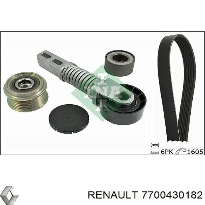 Купити 7700430182 Renault (RVI) Генератор