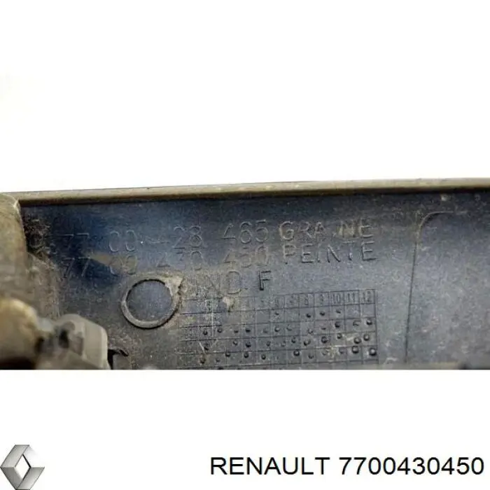 Купити 7700430450 Renault (RVI) Ліхтар підсвічування заднього номерного знака