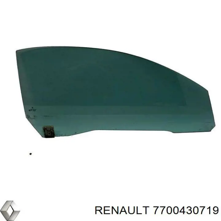 Скло задньої двері лівої 7700430719 Renault (RVI)
