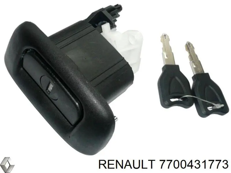 Купити 7700431773 Renault (RVI) Лічинка замка багажника