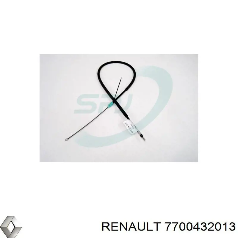 Купити 7700432013 Renault (RVI) Трос ручного гальма задній, правий/лівий