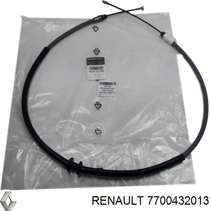 Трос ручного гальма задній, правий/лівий Renault (RVI) 7700432013 ціна, від 8.38 USD
