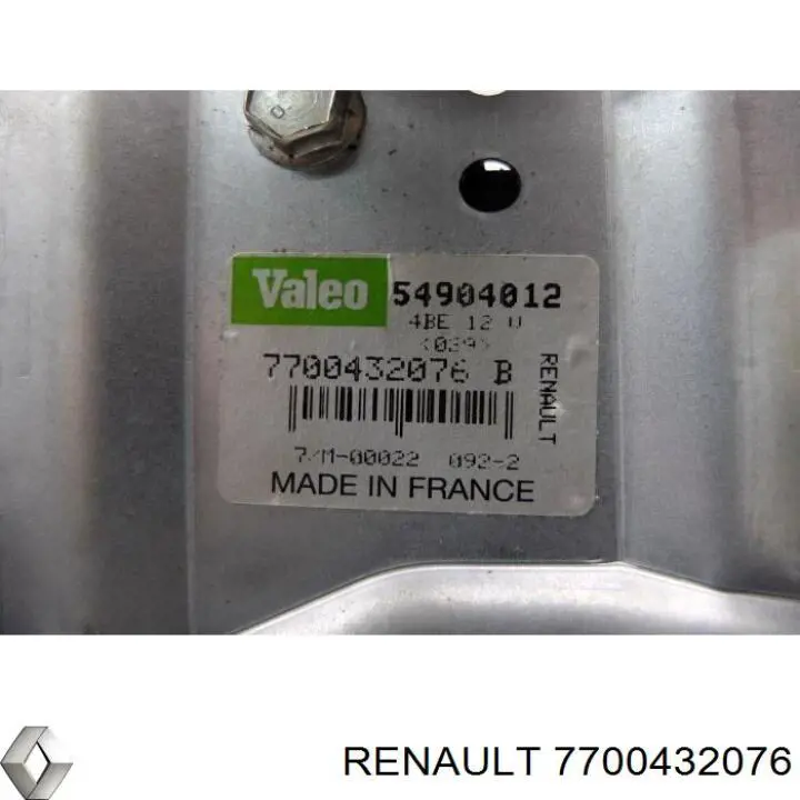 Склоочисник дверей задка Renault (RVI) 7700432076 ціна, від 6.20 USD