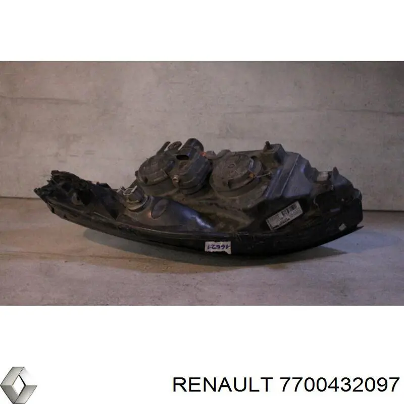 Купити 7700432097 Renault (RVI) Права блок фара