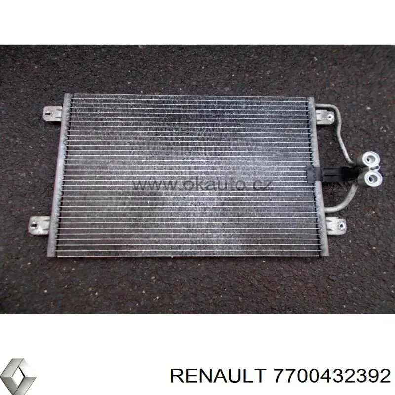 7700432392 Renault (RVI) радіатор кондиціонера