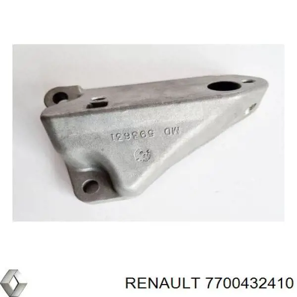 Кронштейн подушки (опори) двигуна, правої Renault (RVI) 7700432410