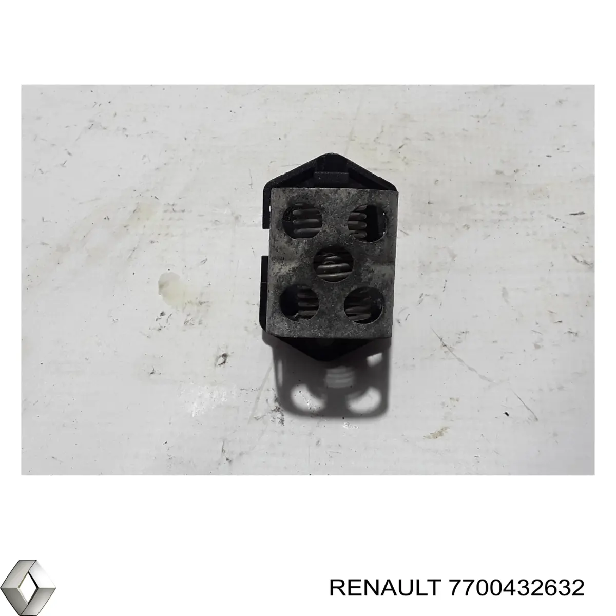 7700432632 Renault (RVI) резистор моторчика вентилятора a/c