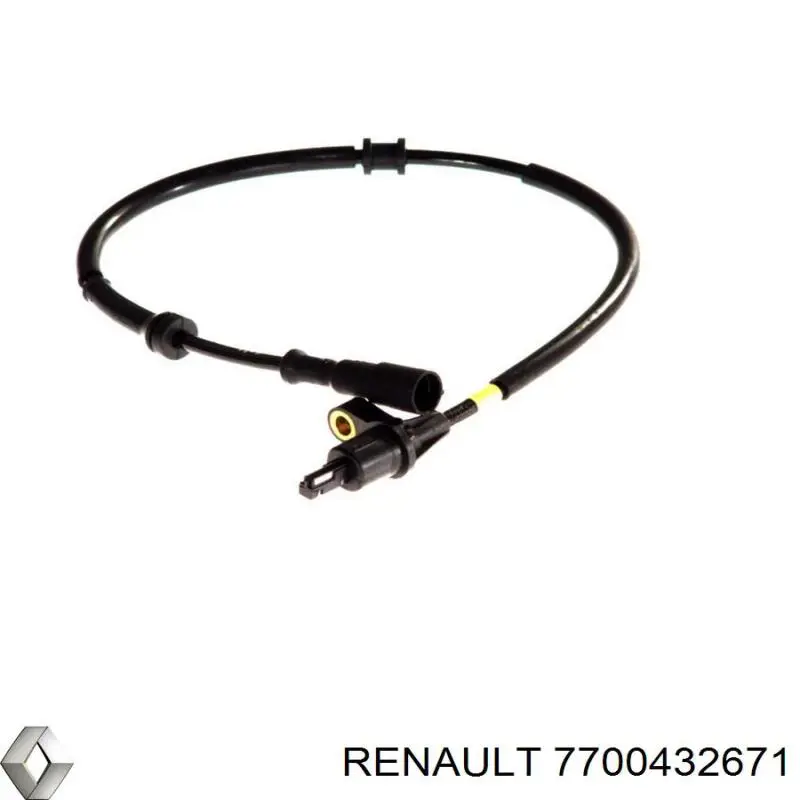 Датчик АБС (ABS) задній правий Renault (RVI) 7700432671 ціна, від 18.44 USD