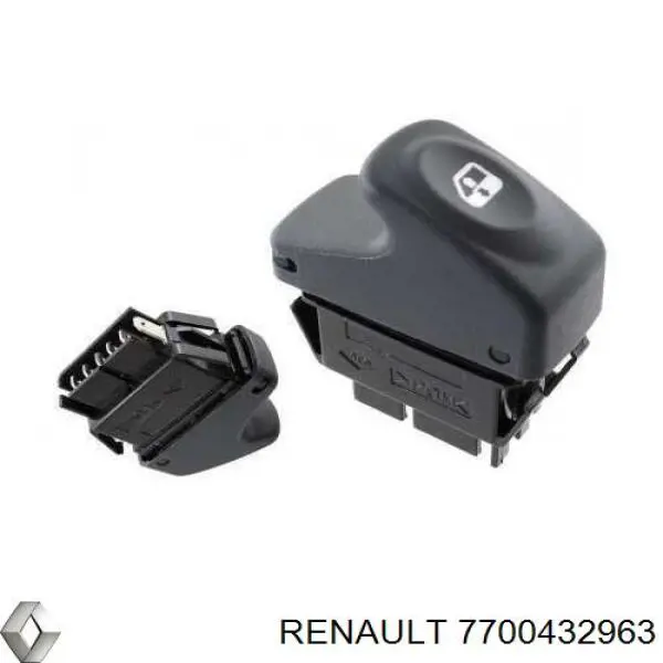 7700432963 Renault (RVI) Кнопка блокування замка дверей