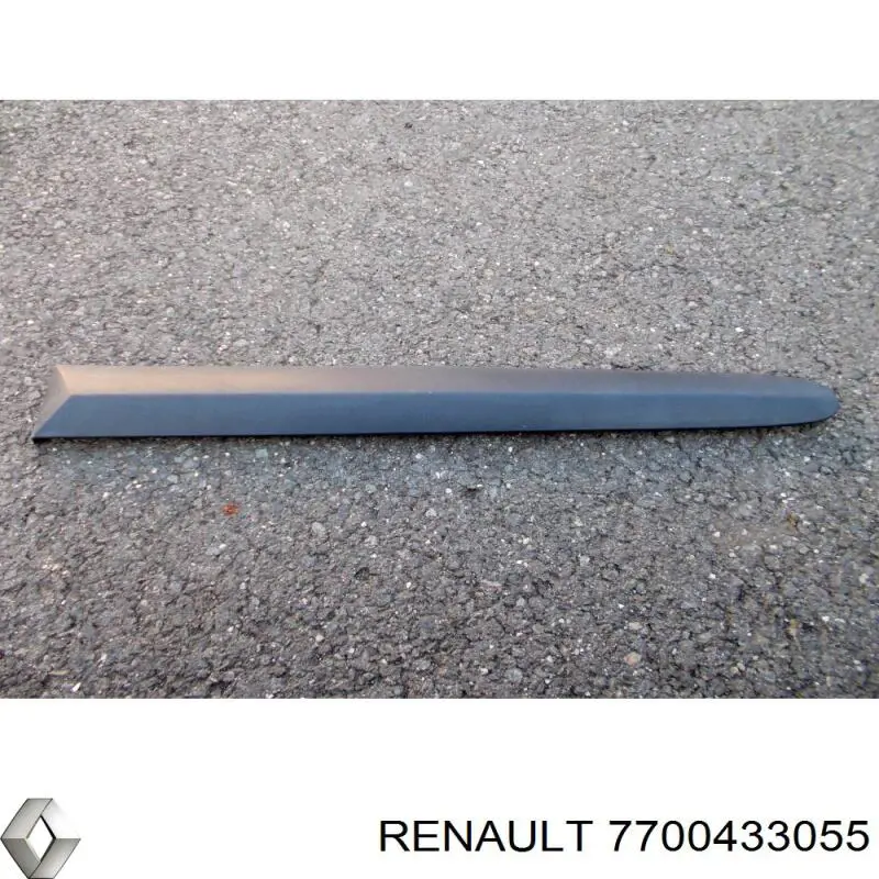 7700433055 Renault (RVI) Накладка задніх лівих дверей