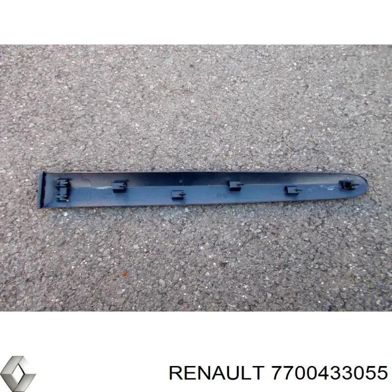 Накладка задньої лівої двері Renault (RVI) 7700433055 ціна, від 7.60 USD