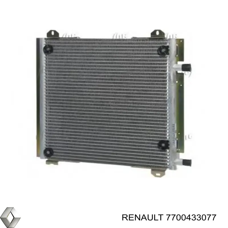 Конденсатор кондиціонера Renault (RVI) 7700433077 ціна, від 80.84 USD