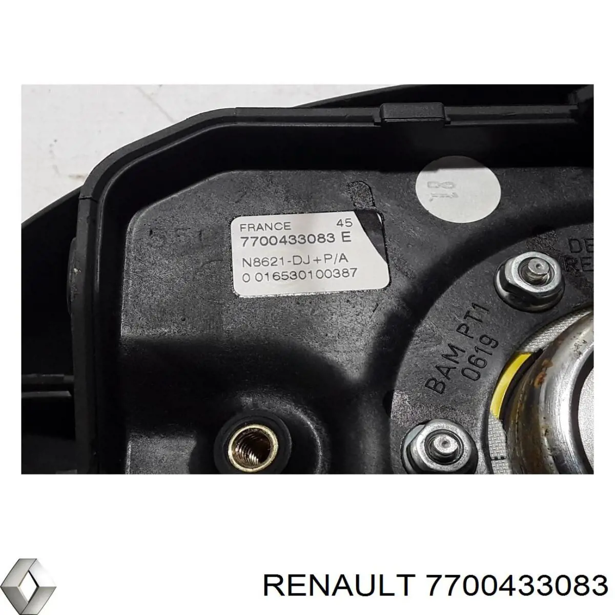 7700433083 Renault (RVI) Подушка безпеки, водійська, AIRBAG