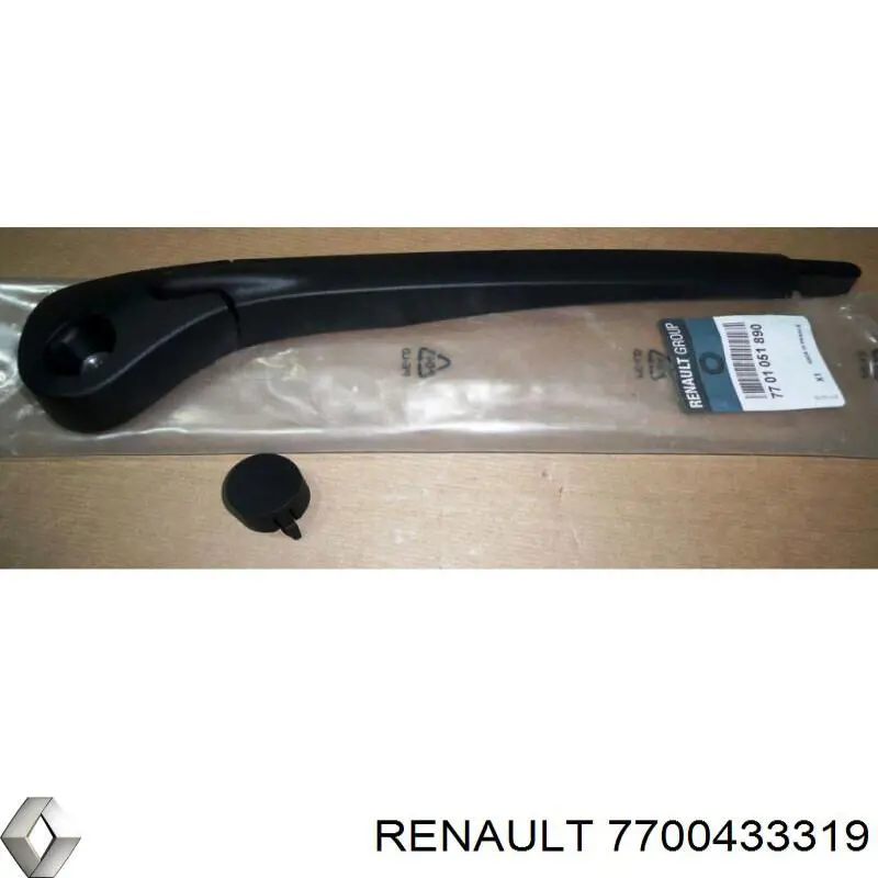 Заглушка гайки кріплення повідка заднього двірника Renault (RVI) 7700433319 ціна, від 2.00 USD