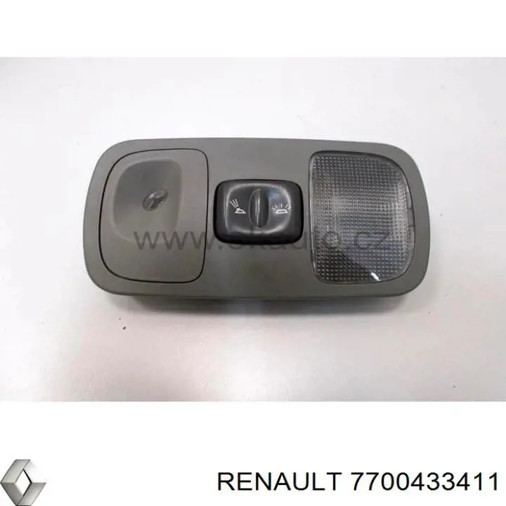 7700433411 Renault (RVI) Лампочка освітлення салону