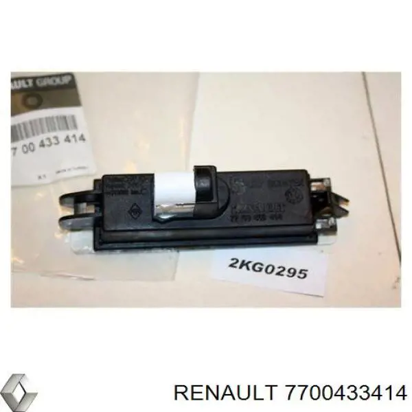 7700433414 Renault (RVI) ліхтар підсвічування заднього номерного знака
