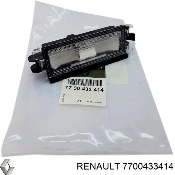 Ліхтар підсвічування заднього номерного знака 7700433414 Renault (RVI)