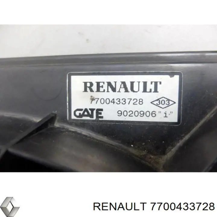 Дифузор (кожух) радіатора охолодження Renault (RVI) 7700433728 ціна, від 8.37 USD