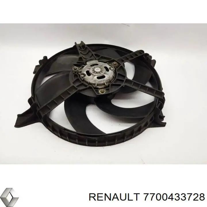 Кожух вентилятора Renault (RVI) 7700433728