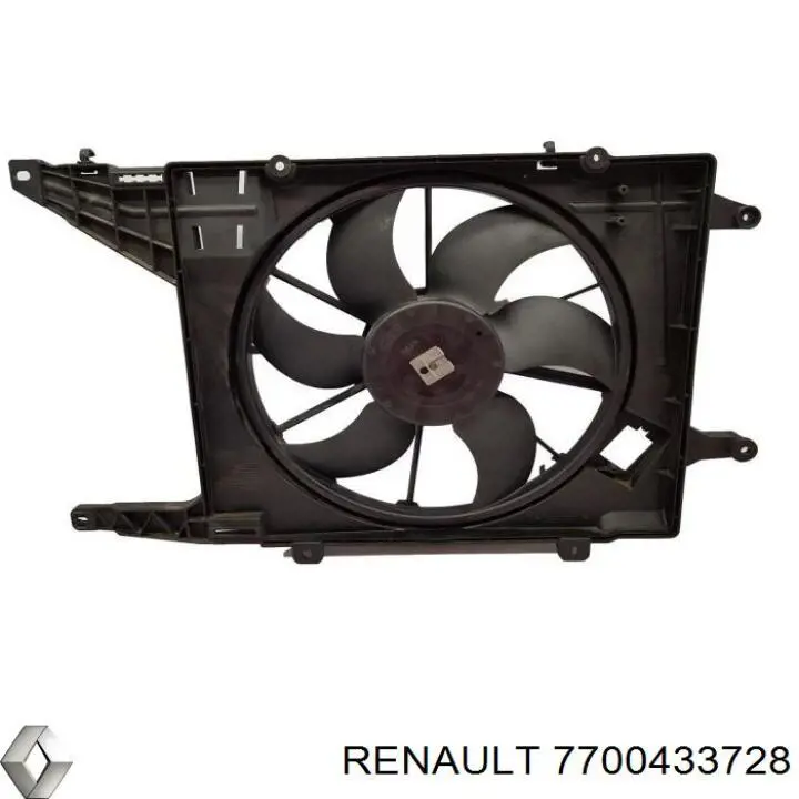 7700433728 Renault (RVI) Облицювання рамки радіатора