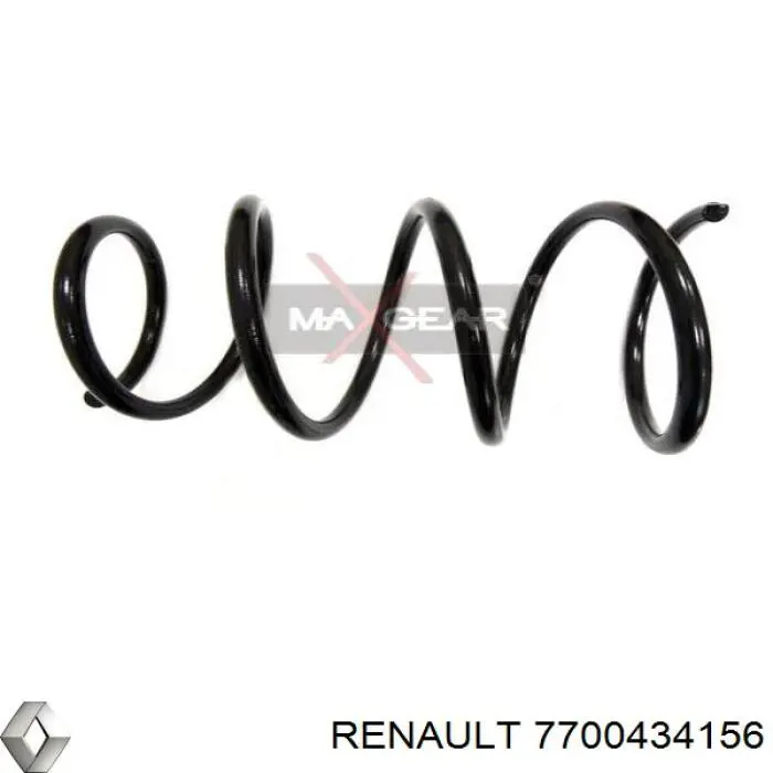 Купити 7700434156 Renault (RVI) Гвинтова пружина підвіска