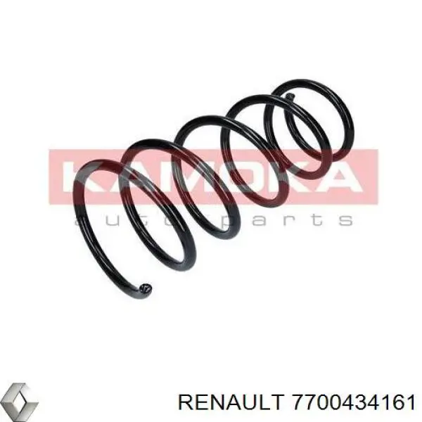 Пружина передня 7700434161 Renault (RVI)