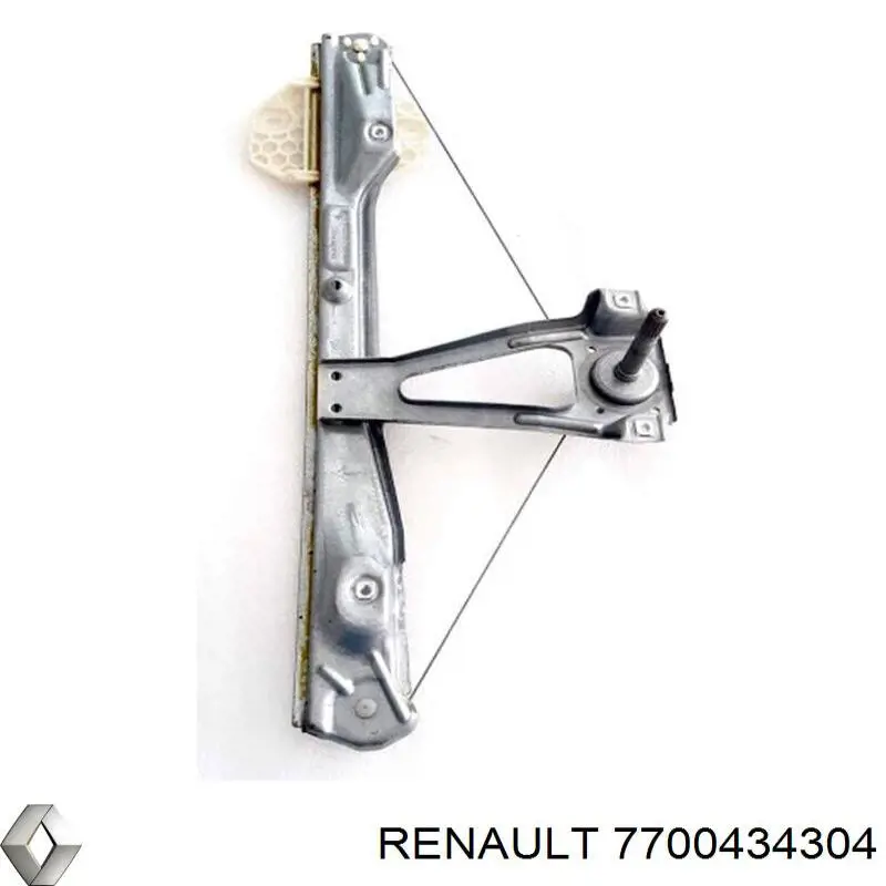 Купити 7700434304 Renault (RVI) Механізм склопідіймача двері задньої, правої
