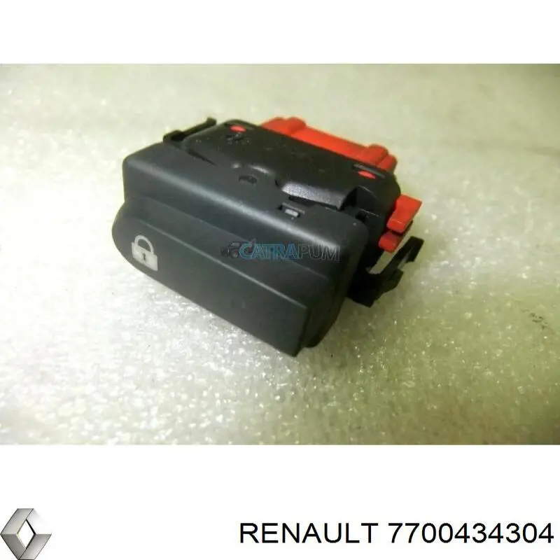 Механізм стеклопод'емника двері задньої, правої Renault (RVI) 7700434304