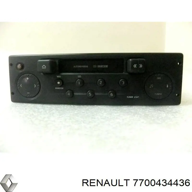 7700434436 Renault (RVI) Магнітола (радіо AM/FM)
