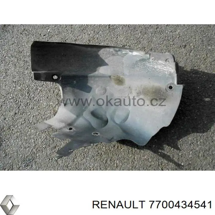 Купити 7700434541 Renault (RVI) Підкрилок переднього крила, лівий задній
