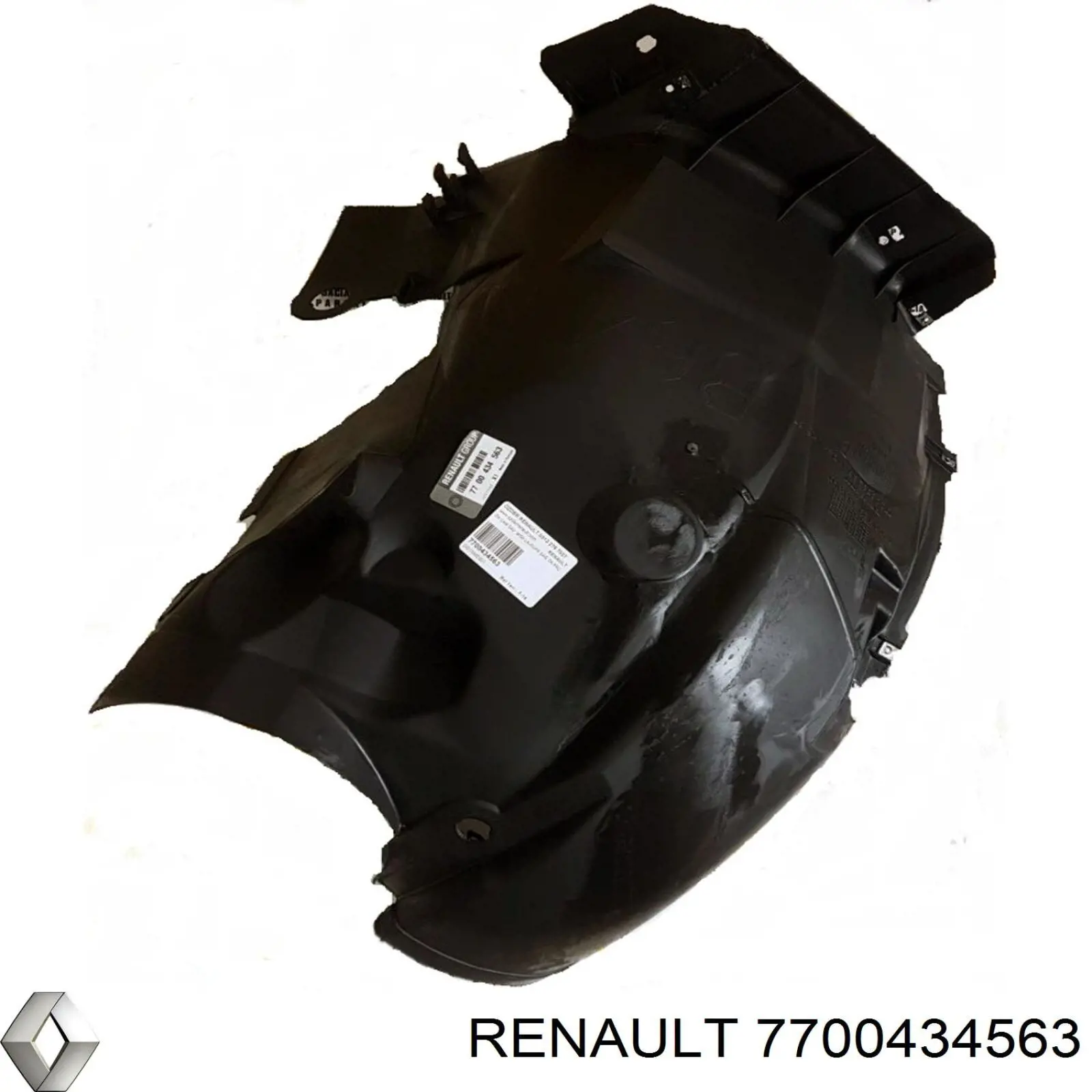 7700434563 Renault (RVI) підкрилок переднього крила, правий передній
