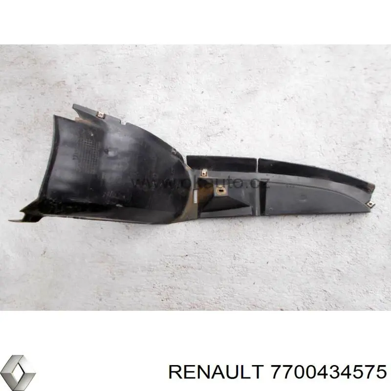 Підкрилок заднього крила, правий Renault (RVI) 7700434575 ціна, від 19.00 USD