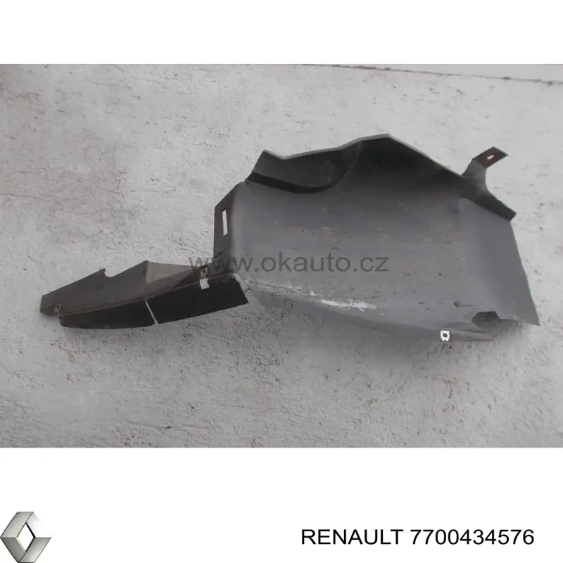 Підкрилок заднього крила, лівий Renault (RVI) 7700434576 ціна, від 11.40 USD