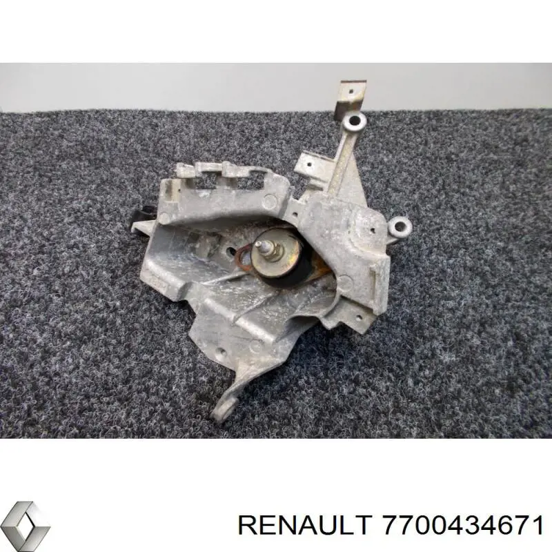 Кронштейн подушки (опори) двигуна, лівої Renault (RVI) 6001543537